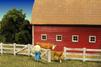 Monroe Models 2310 HO BARN YARD FENCE Monroe Models 2310 HO BARN YARD FENCE
