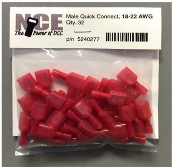 NCE 5240277 MALE QUICK CON RED 32PKG