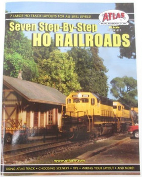 ATLAS MODEL 13 Seven Step-By-Step HO Railroads