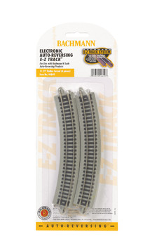 Bachmann 44849 N Scale Nickel Silver Auto-Reversing 11.25" Radius Curved Track