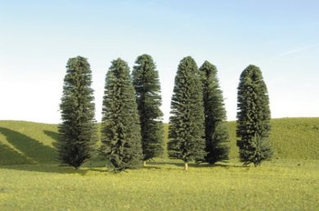 Bachmann 32205 O Scale 8" - 10" Cedar Trees SceneScapes (3 PK)