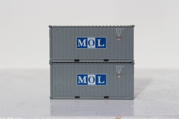 JTC 205351 N MOL 20' Std. Height Containers With Magnetic System (2 PK)