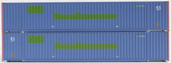 JTC 535066 N COFC LOGISTICS 53' High Cube Corrugated Containers (2 PK)