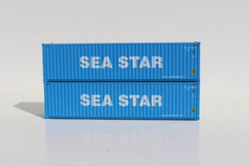 JTC 405043 N SEA STAR 40' High Cube Containers (2 PK)