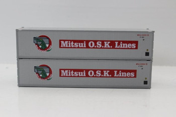 JTC 405657 N MITSUI OSK 40' Standard Height Containers (2 PK)