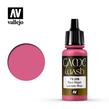 Vallejo 73206 Red Wash 17 ml