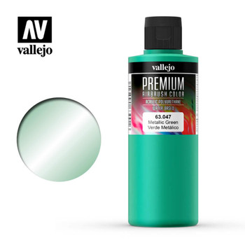 Vallejo 63047 Metallic Green 200 ml