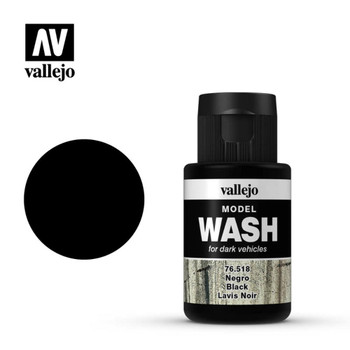 Vallejo 76518 Black 35 ml