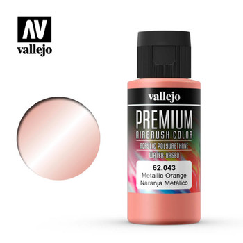 Vallejo 62043 Metallic Orange 60 ml