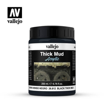 Vallejo 26812 Black Mud 200 ml