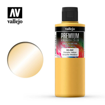 Vallejo 63042 Metallic Yellow 200 ml