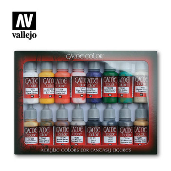 Vallejo 72299 Introduction (Set of 16) 17 ml Bottles