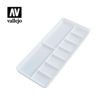 Vallejo HS121 Plastic Palette 18x8.5 cm