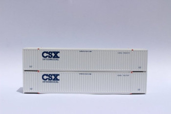 JTC 535008 N CSX (EARLY) 53' High Cube Corrugated Containers (2 PK)