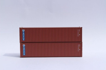 JTC 405016 N CRONOS 40' High Cube Containers (2 PK)