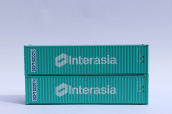 JTC 405038 N DONG FANG / INTERASIA 40' High Cube Containers (2 PK)