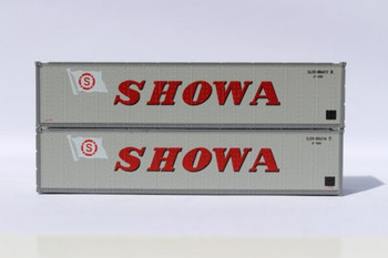 JTC 405666 N SHOWA 40' Standard Height Containers (2 PK)