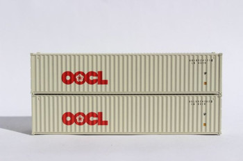 JTC 405304 N OOCL (Large logo) 40' Std. Height Containers (2 PK)