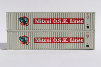 JTC 405522 N MITSUI O.S.K. LINES (MOL) 40' Standard Height Containers (2 PK)