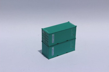 JTC 205337 N DONG FANG 20' Std. Height Containers With Magnetic System (2 PK)