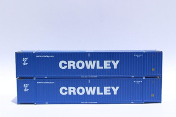 JTC 535031 N CROWLEY 53' High Cube Corrugated Containers (2 PK)