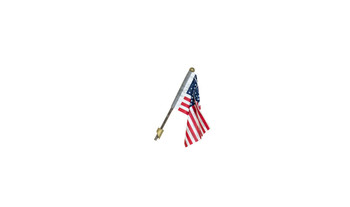 Woodland Scenics JP5954 Medium US Flag Wall Mount