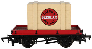 Bachmann 77402 HO Scale 1 Plank Wagon With Brendam Cargo Thomas & Friends