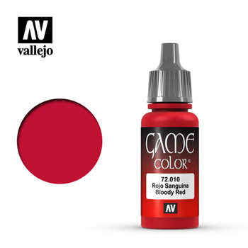 Vallejo 72010 Bloody Red 17 ml