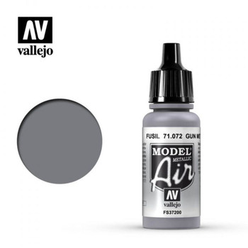 Vallejo 71072 Gunmetal (Metallic) 17 ml