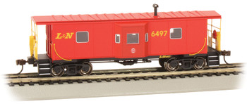 Bachmann 73209 HO L&N #6497 - Bay-Window Caboose