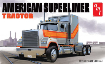 AMT 1235 1:24 American Superliner Semi Tractor Model Kit