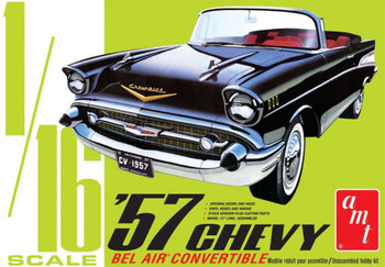 AMT 1159 1:16 1957 Chevy Bel Air Convertible Model Kit