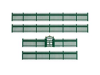 Lionel 1930170 O Scale Green Iron Fence