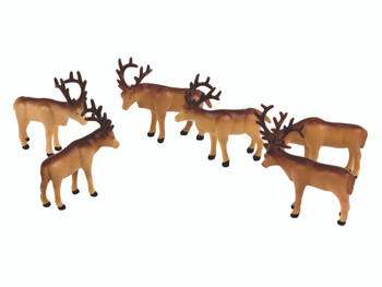 Lionel 24251 O Scale The Polar Express Caribou Animal Pack