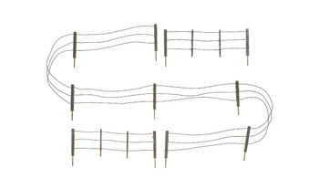 Woodland A3000 O Scale Barbed Wire Fence