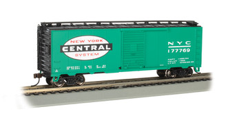 Bachmann 16011 HO Scale New York Central 40' Box Car #177769