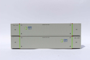 Jacksonville 537007 N Scale COFC Logistics 53' High Cube Containers (2)