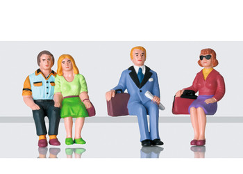 LGB 53006 G Scale Set of Seated Passenger Figures