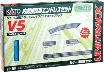 Kato 20-864 N Scale V5 Inner Oval Track Set