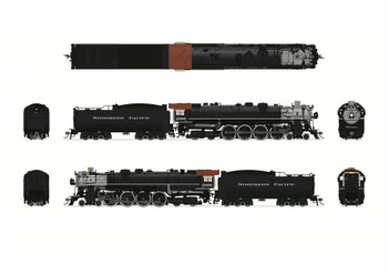 Broadway Limited 6963 HO Scale Northern Pacific Pre-1947 A-3 4-8-4 #2666