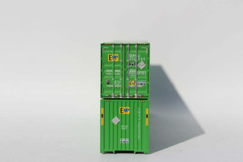 Jacksonville Terminal 537026 N Scale EMP 53' High Cube Corrugated Containers (2)