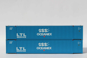 Jacksonville Terminal 535019 N Scale OCEANEX 53' Containers (2)