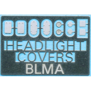 BLMA 72 N Scale Removed Headlight Cover Plates (5 Pair)