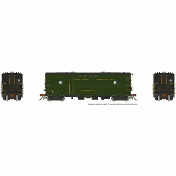 Rapido 107342 HO Scale Ontario Northland Green Scheme Steam Heater Car #201