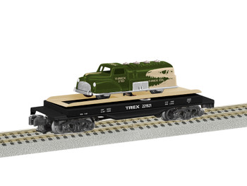 Lionel 2219210 S Scale T-REX Oil Ramp Flatcar