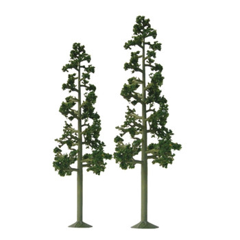 JTT Scenery 92114 O Scale Super Scenic Trees Juniper 7.5" To 8" (2)
