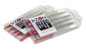 Zona Tool 37-354 Flat Shape Diamond Needle File Set