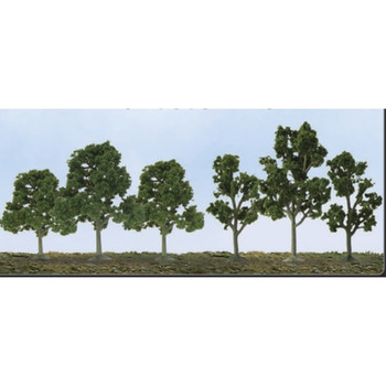 JTT Scenery 92119 HO/N Scale Bulk Deciduous 2.5" To 4.5" Super Scenic Trees (20)