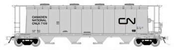 Rapido 127025A HO Scale Canadian National NSC 3800 Cu. Ft. Covered Hopper #2