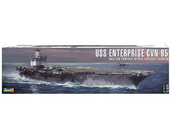 Revell 850325 1:400 Scale USS Enterprise Aircraft Carrier Plastic Boat Kit